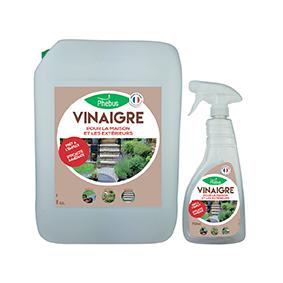 Le vinaigre spécial maison et extérieur