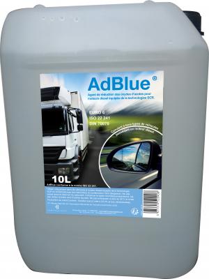 AdBlue : Agent de réduction des oxydes d'azotes