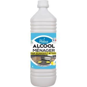 Nettoyant  : Alcool ménager citron Phébus