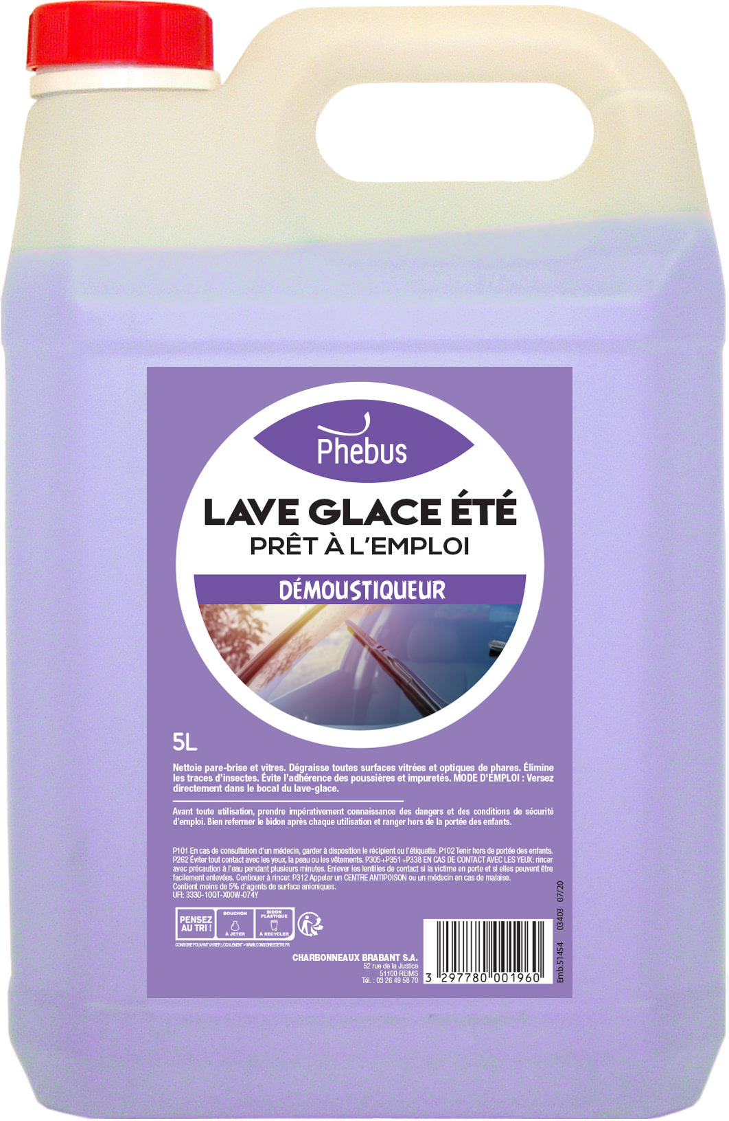  : Lave glace été - démoustiqueur Prociron