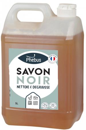 Savon noir liquide : Nettoyant et dégraissant