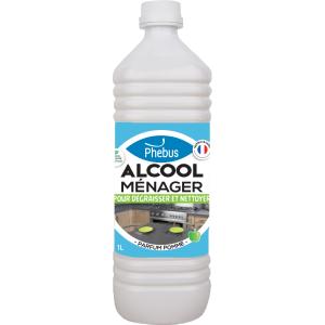 Nettoyant  : Alcool ménager pomme verte Phébus