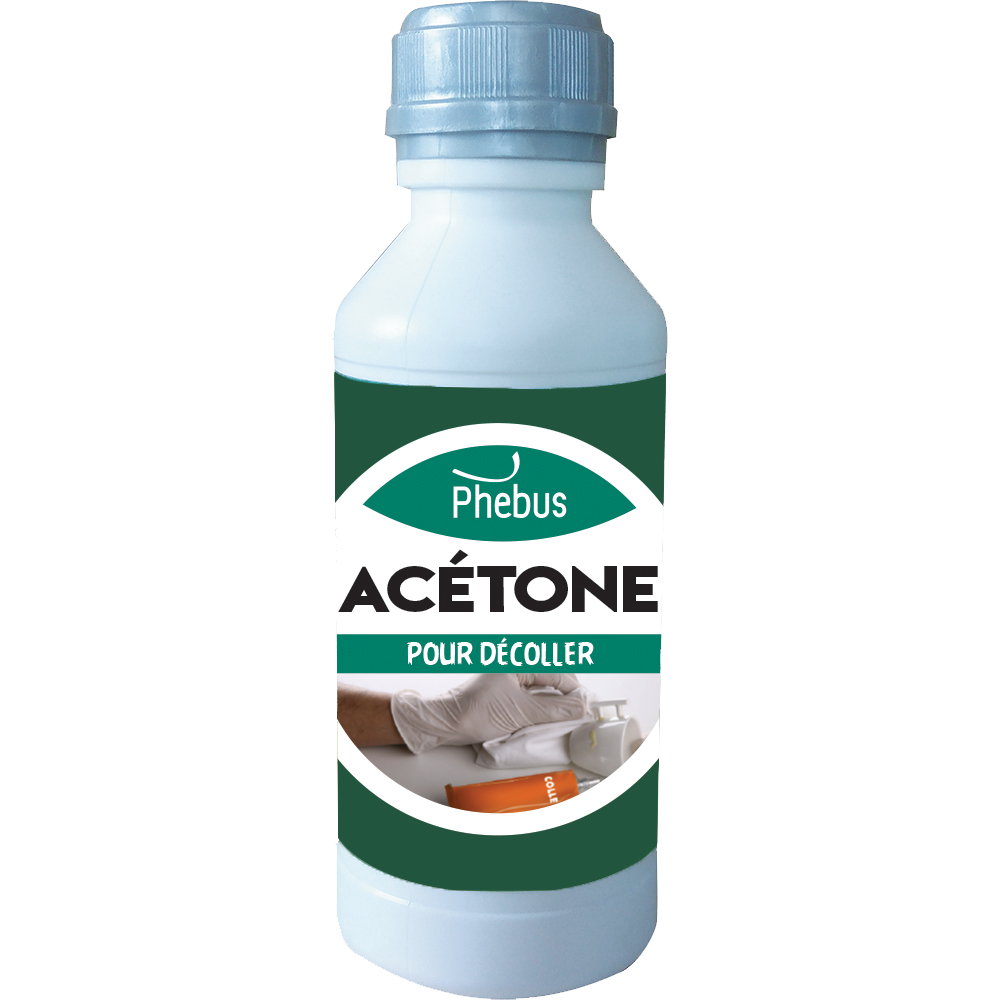 Acétone : Dissolvant, colles, vernis, encres