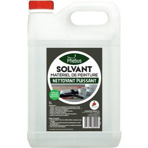 Solvant nettoyant matériel de peinture : Solvant régénéré.