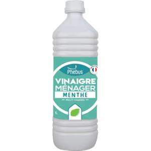 Nettoyant et dÃ©tartrant : Vinaigre de nettoyage parfum menthe PhÃ©bus