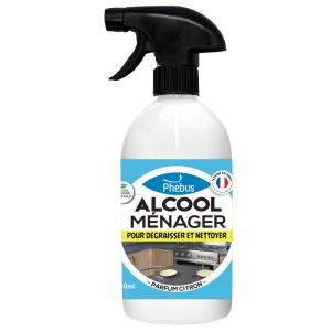 Alcool mÃ©nager citron : Nettoyant 