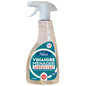 Vinaigre de nettoyage 14° : Nettoyant et détartrant surpuissant