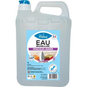 Eau déminéralisée parfumée lavande : Evite la formation du tartre