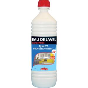 Murs, terrasses, allées de jardin : Eau de javel concentrée 36° Qualipro